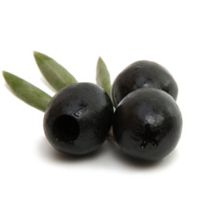 Olives noires entières